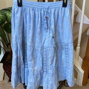 NY Collection Pheasant Skirt